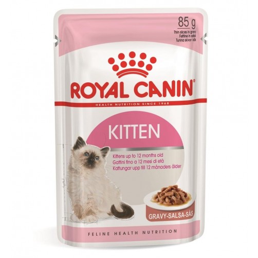 پوچ رویال کنین مخصوص بچه گربه 4 تا 12 ماهه/ 85 گرمی/ Royal Canin KITTEN  INSTINCTIVE